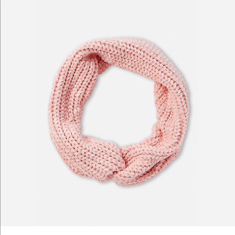 Chenille Twist Infinity Scarf